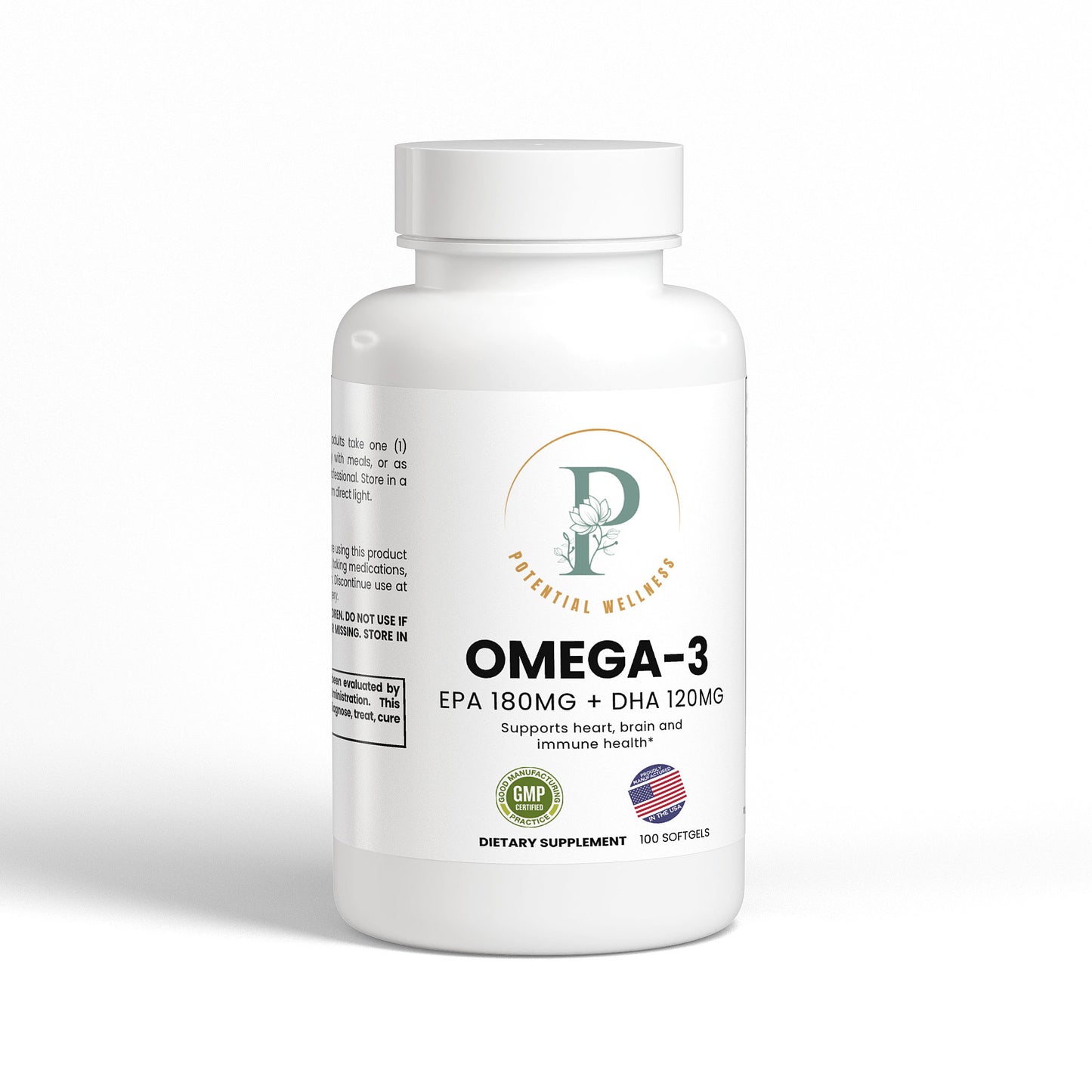 Omega-3 EPA 180mg + DHA 120mg