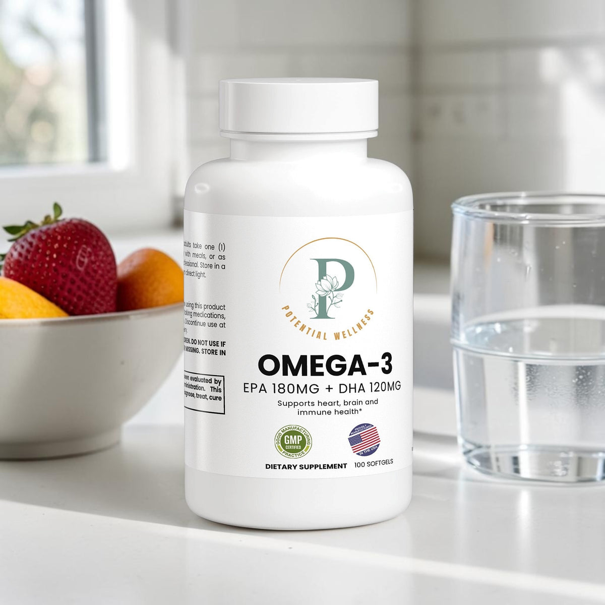 Omega-3 EPA 180mg + DHA 120mg