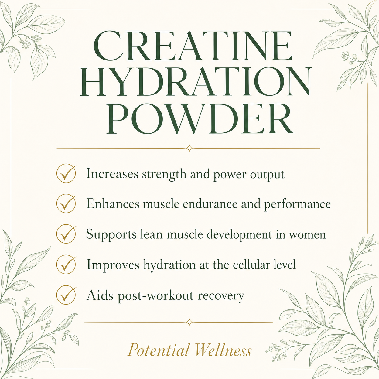 Creatine Hydration Powder